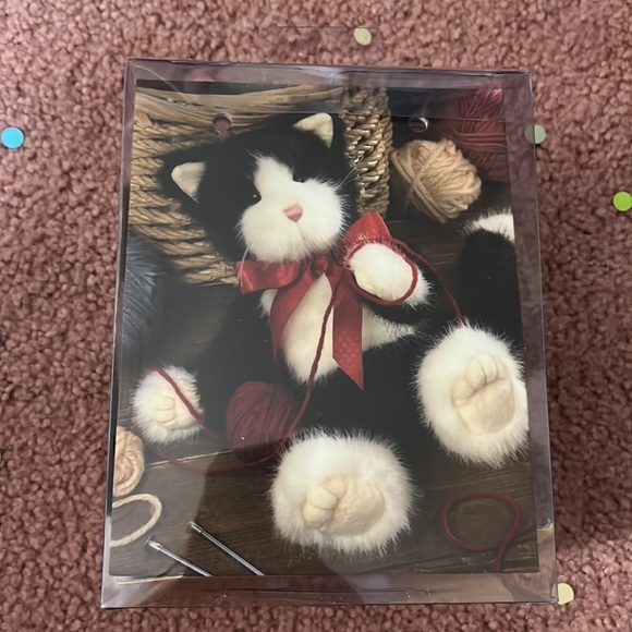 Boyd’s bears black cat plush gift set new in box - Picture 7 of 8
